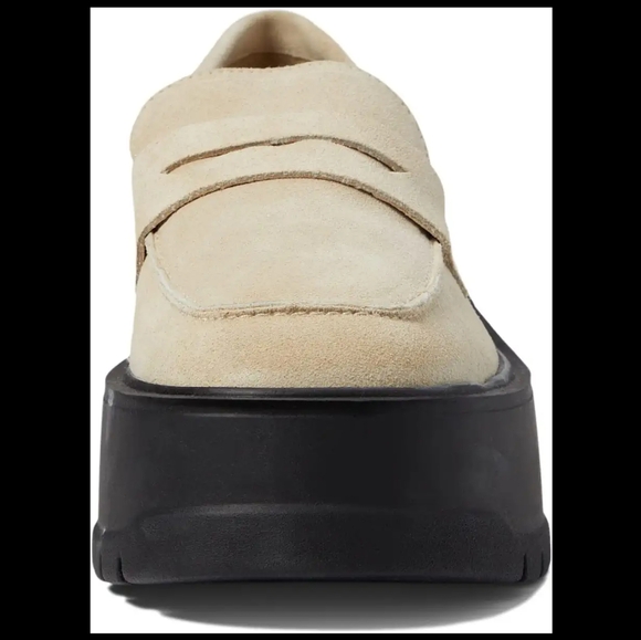 Free People Nico Platform Loafers Cappuccino Suede EU Size 38, US 7.5 - Picture 3 of 8